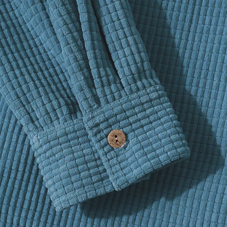 LOUIS & MARGOT | CHEMISE EN CORDUROY AVEC CAPUCHE
