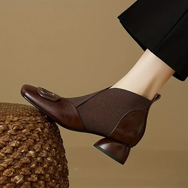 Lorene® - Bottines Orthopédiques Élégantes en Cuir⏐Édition Premium