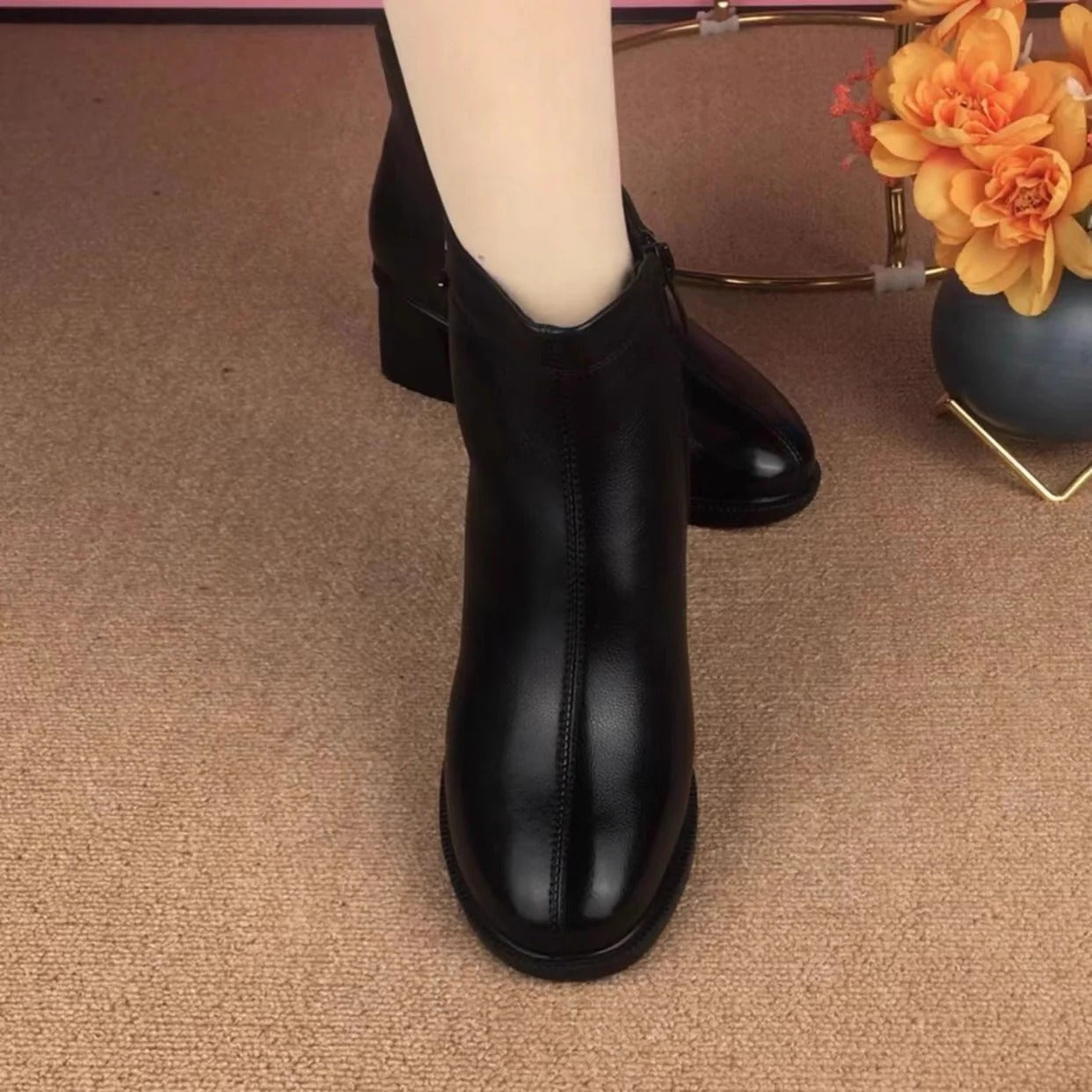 Estefania® - Bottes Orthopédiques en Cuir⏐Édition Premium