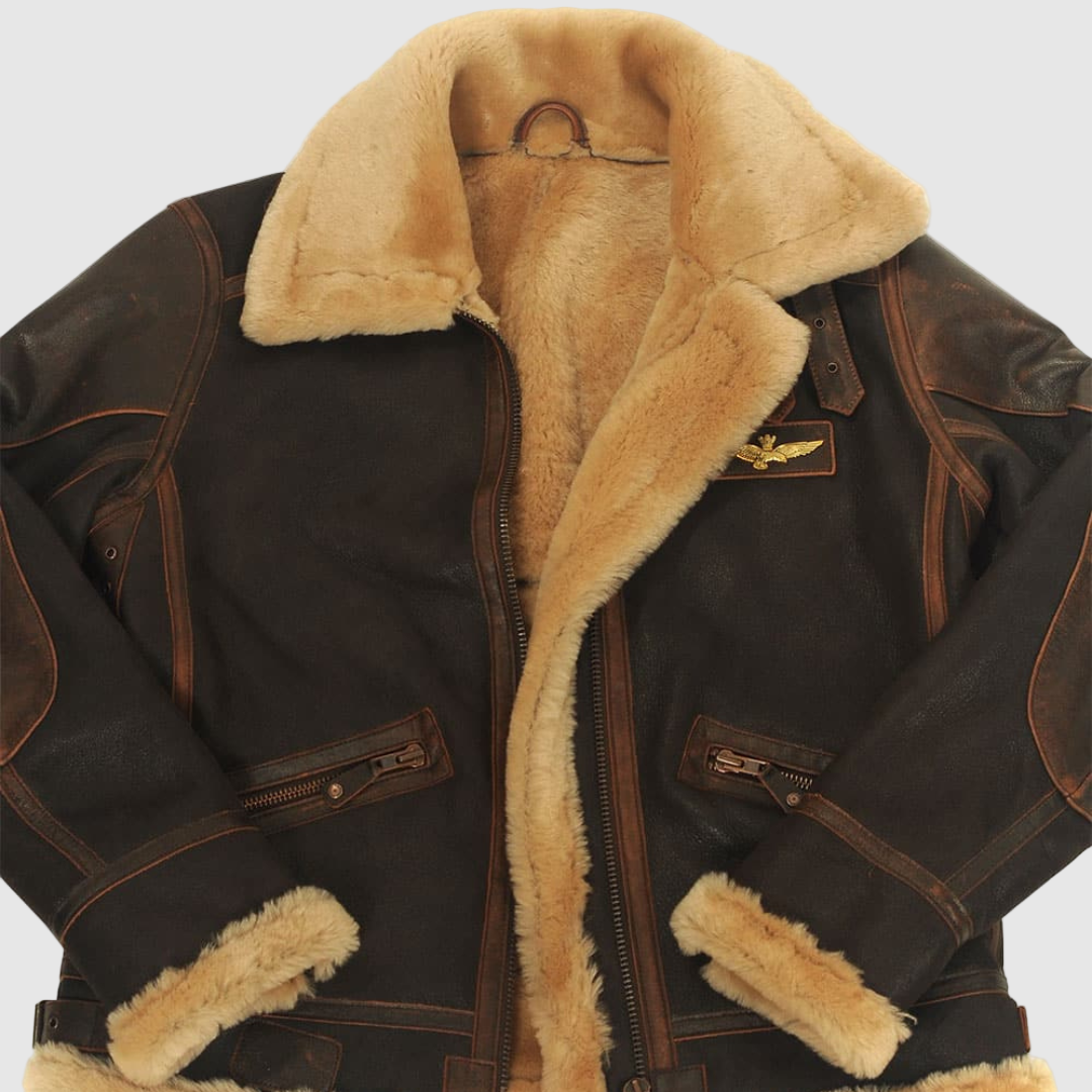 LOUIS & MARGOT | VESTE AVIATEUR CLASSIQUE POUR HOMME