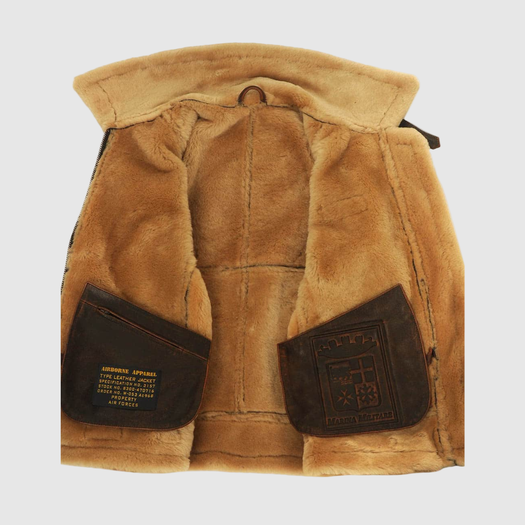 LOUIS & MARGOT | VESTE AVIATEUR CLASSIQUE POUR HOMME