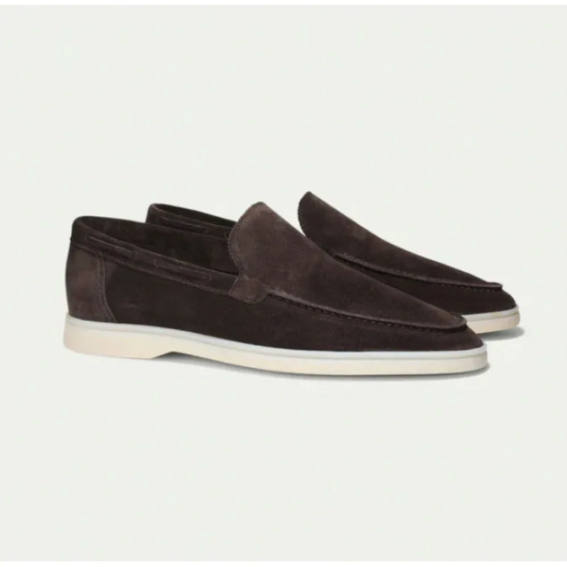 Loafers en suède premium