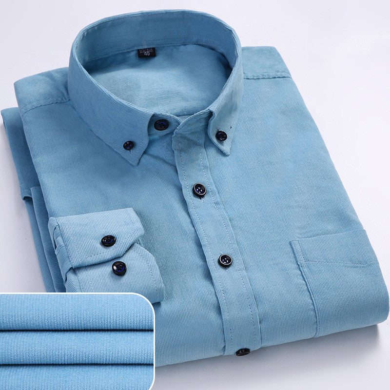 LOUIS & MARGOT | CHEMISE EN VELOURS CÔTELÉ POUR HOMME