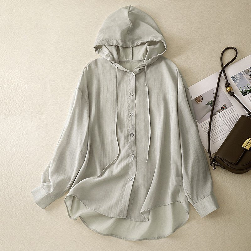 MAEVEN™ | Sedalia Linen Hoodie