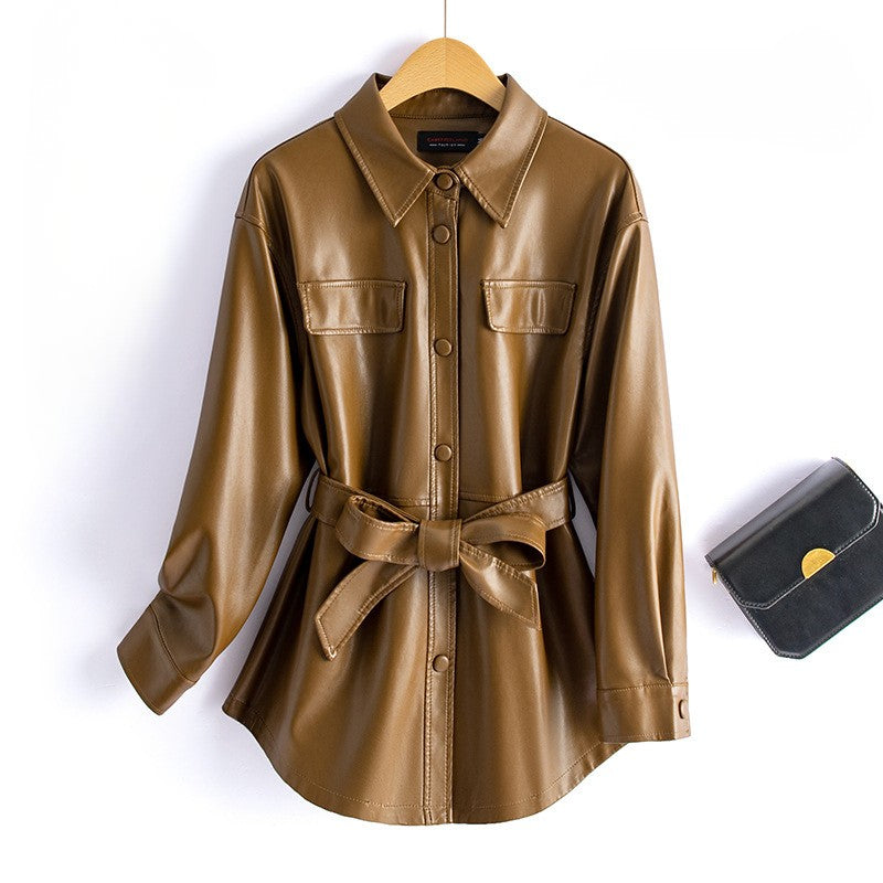 MAEVEN™ | Kim Leather Jacket