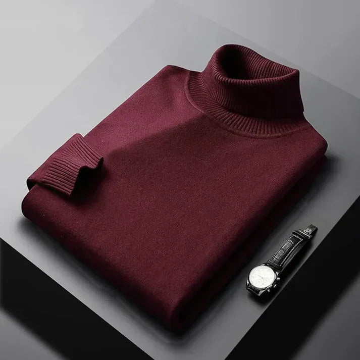 LOUIS & MARGOT | PULL EN MAILLE À COL ROULÉ POUR HOMME