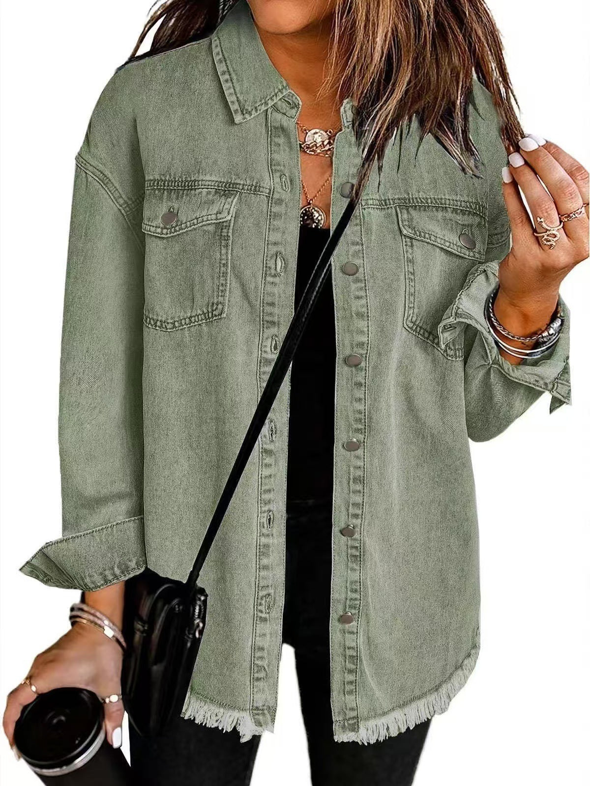 Brea | Veste en Jean Intemporelle pour un Port Quotidien