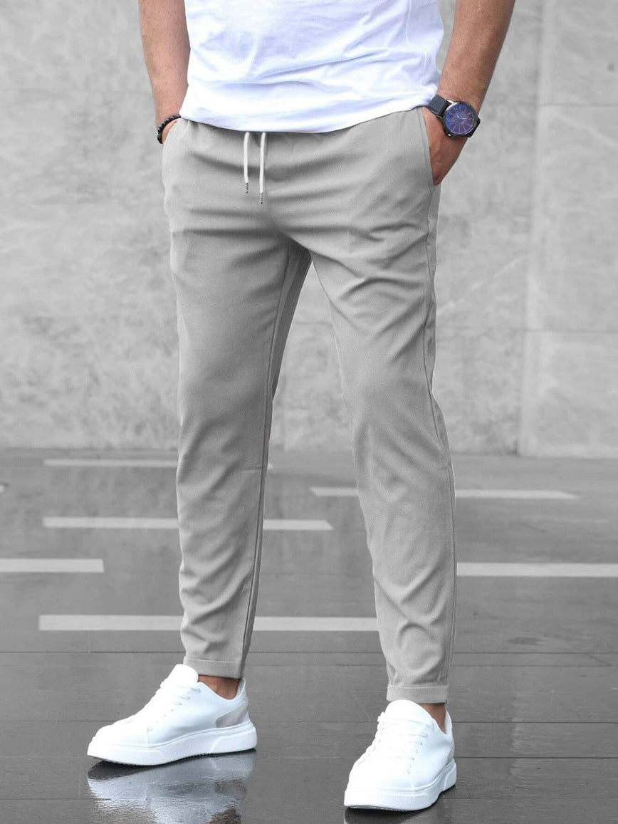 DAVID | PANTALONS CASUAL PREMIUM LÉGERS À JAMBE DROITE