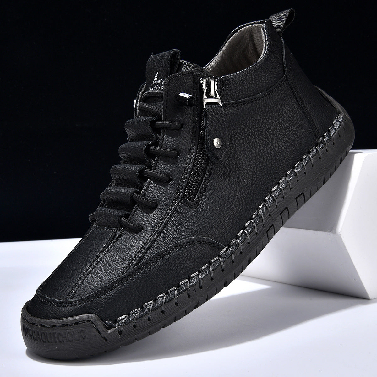 LOUIS & MARGOT | CHAUSSURES EN NABUK AVEC ZIP POUR HOMME