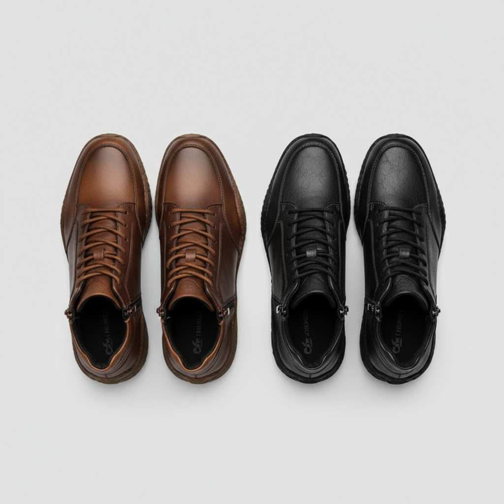 LOUIS & MARGOT | BOTTES EN CUIR ROBUSTES POUR HOMMES