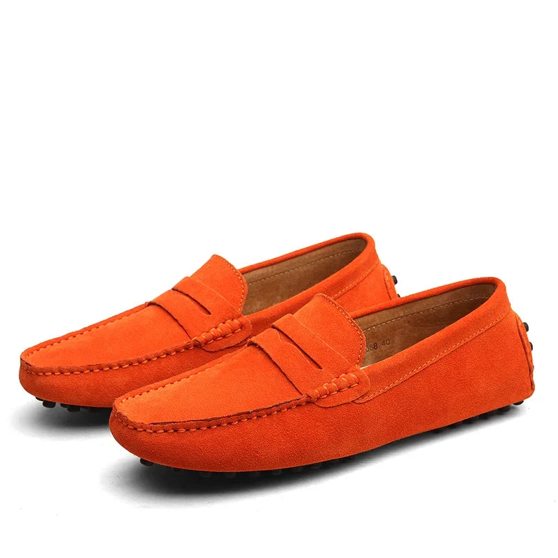 Loafers en suède décontractés