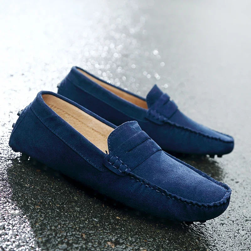 Loafers en suède décontractés