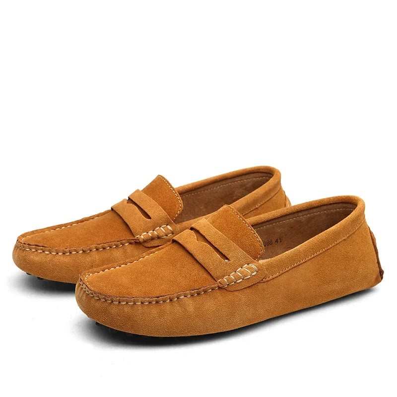 Loafers en suède décontractés