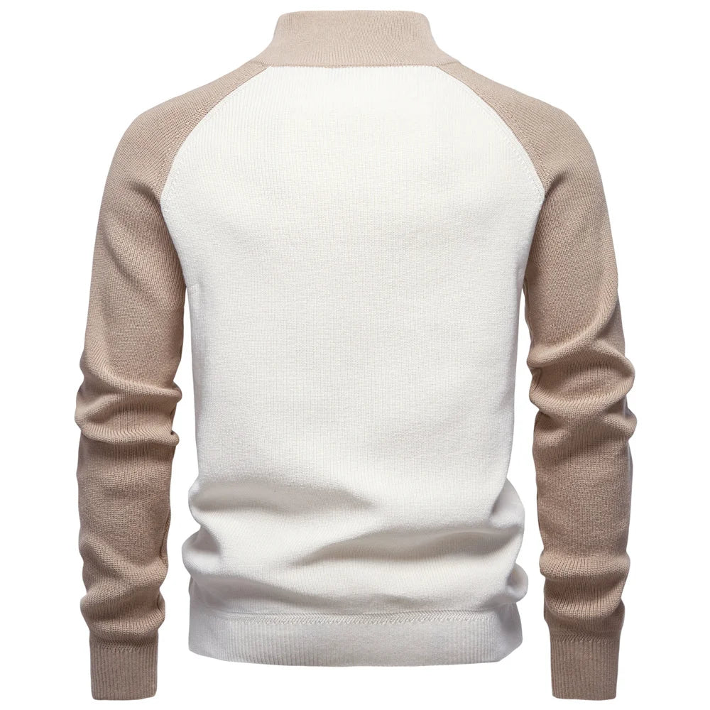 LOUIS & MARGOT | PULL QUART ZIP POUR HOMME