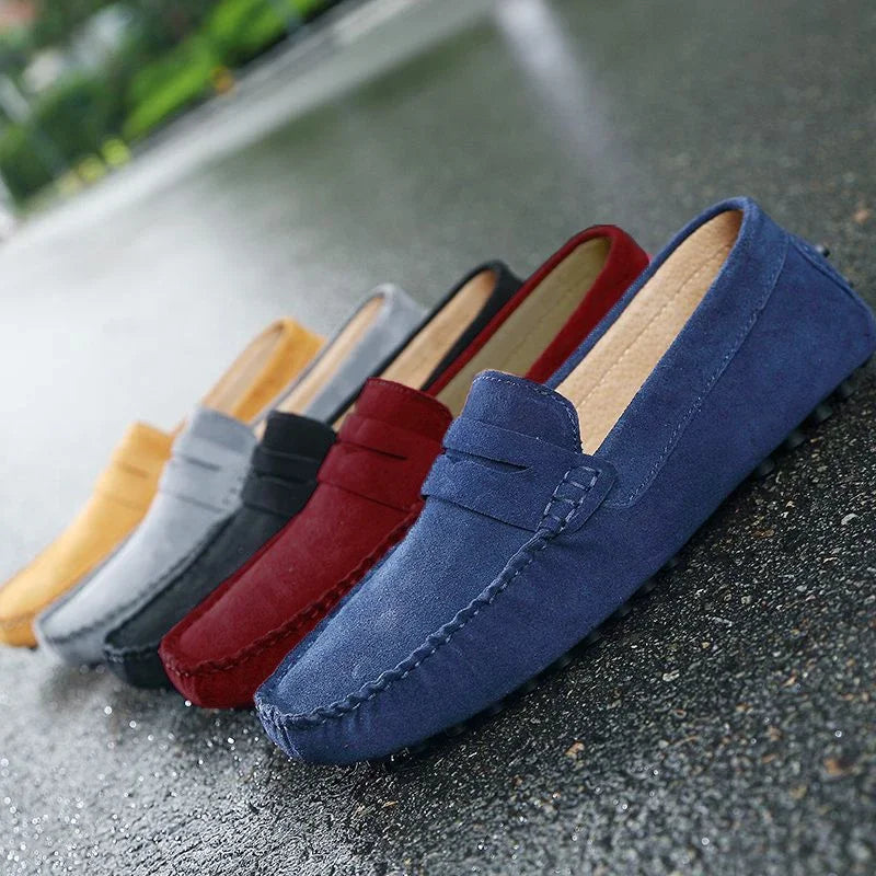 Loafers en suède décontractés