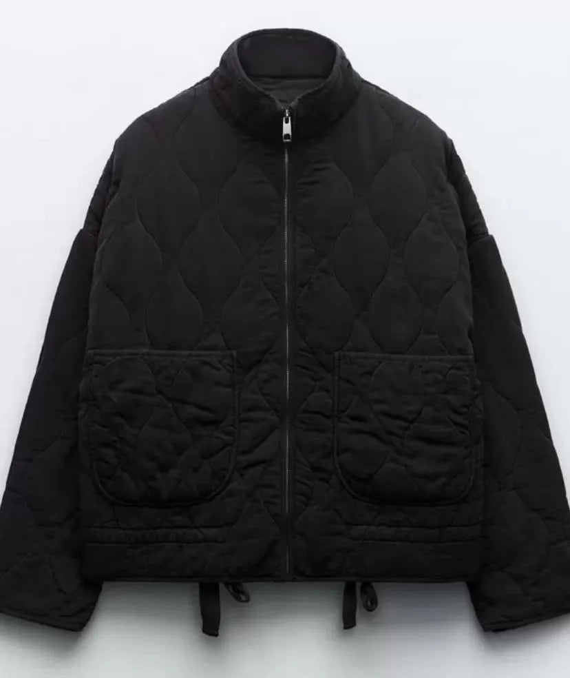 Arnalie - Veste Quotidienne avec Détails de Poche