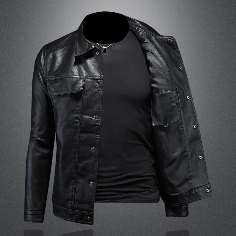 LOUIS & MARGOT | VESTE EN CUIR MODERNE RIDER
