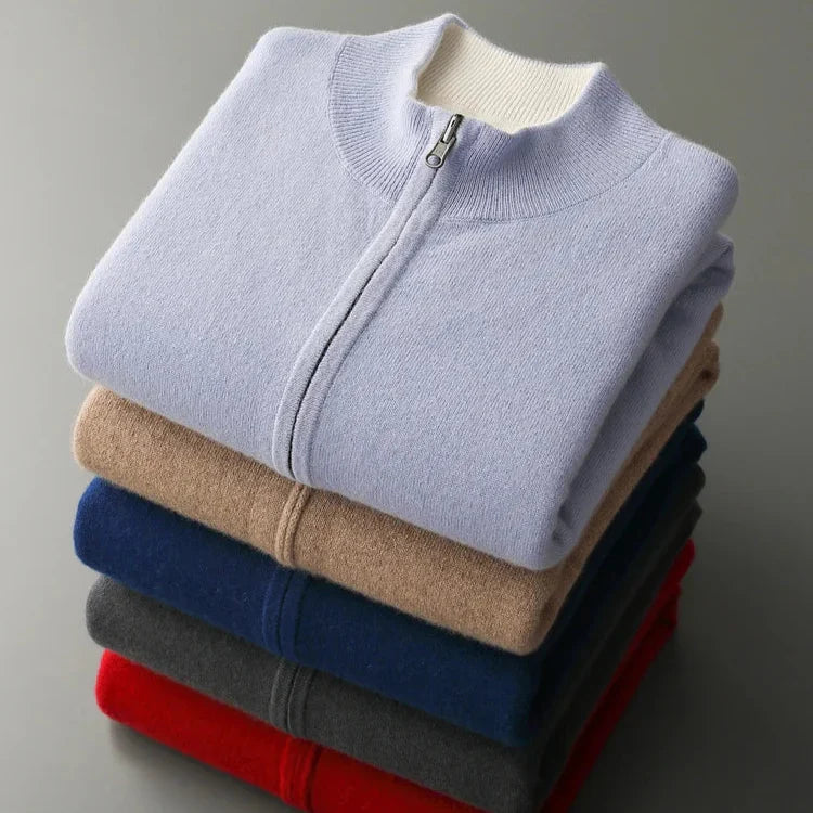 LOUIS & MARGOT | CARDIGAN ZIPPÉ EN MAILLE POUR HOMME