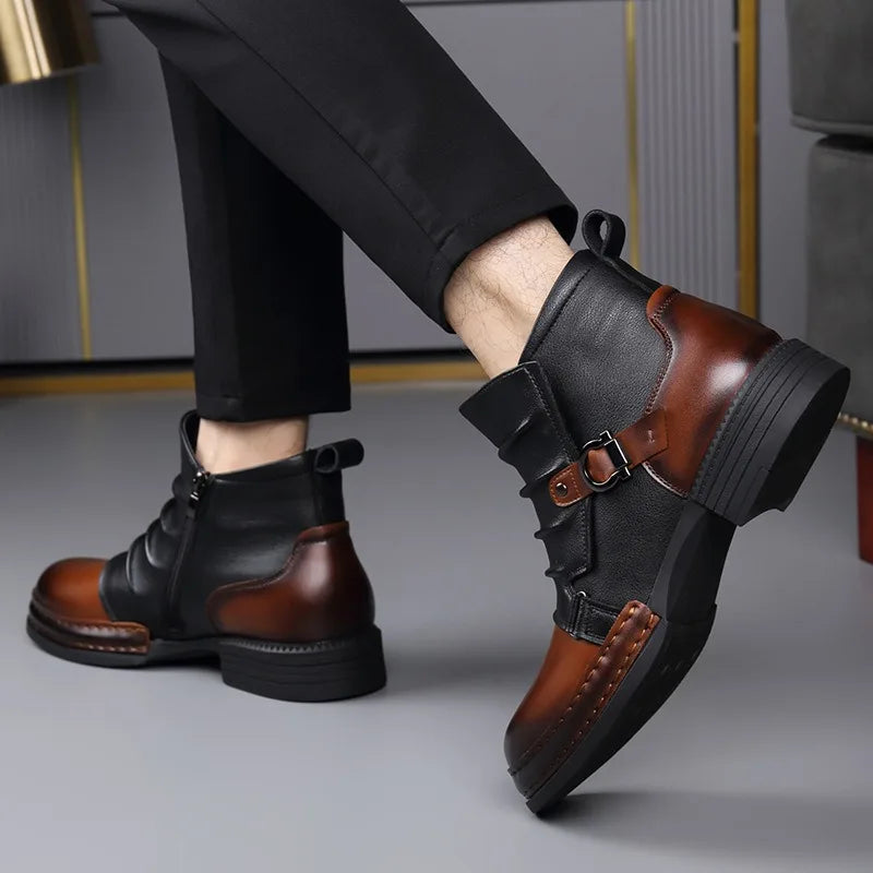 LOUIS & MARGOT | BOTTINES À BOUCLE POUR HOMME