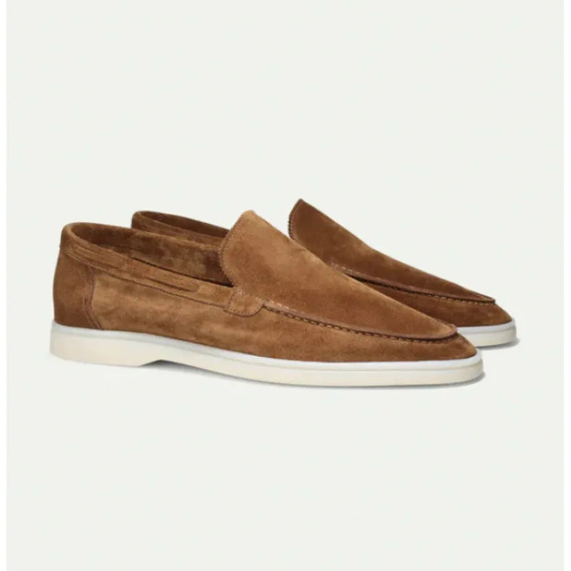 Loafers en suède premium