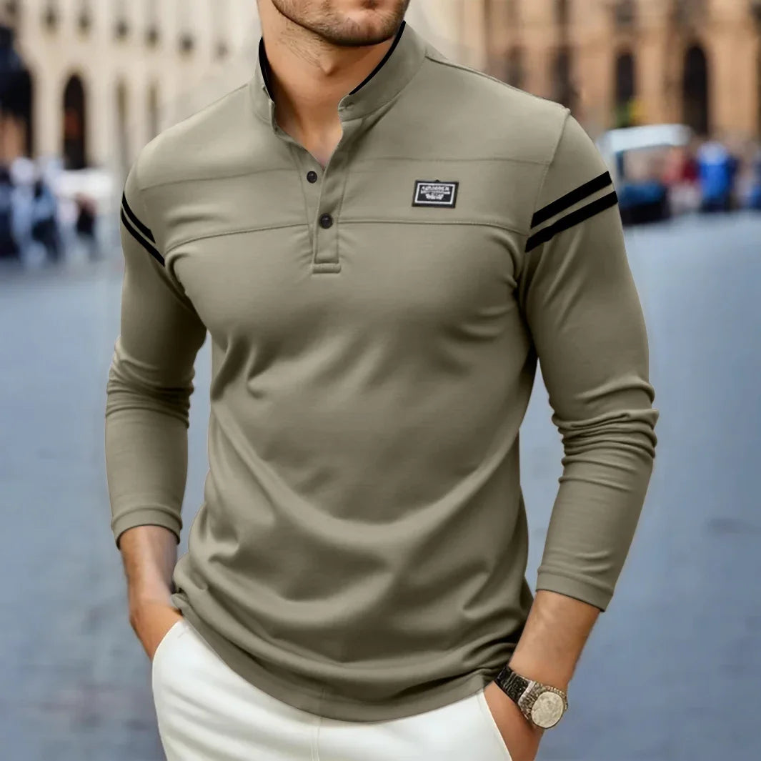 LOUIS & MARGOT | T-SHIRT À MANCHES LONGUES MODERNE POUR HOMME