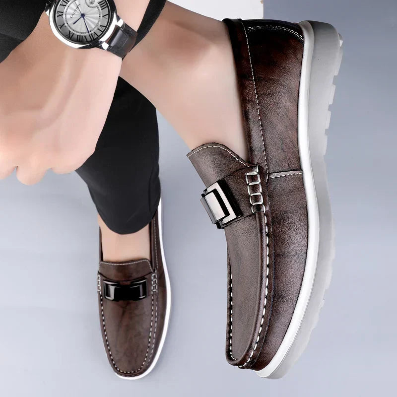 Loafers en cuir de luxe