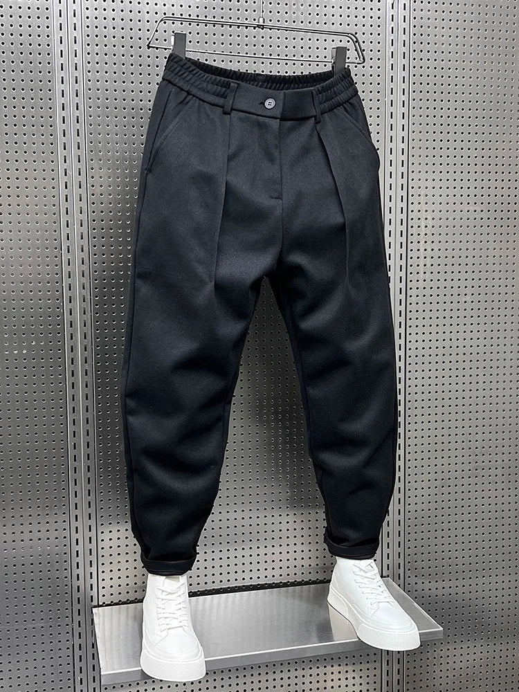 LOUIS & MARGOT | PANTALONS TAPERED TEXTURÉS