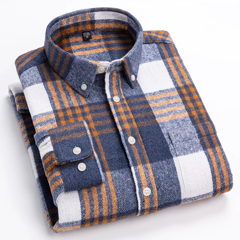 LOUIS & MARGOT | CHEMISE À CARREAUX POUR HOMME MODERNE
