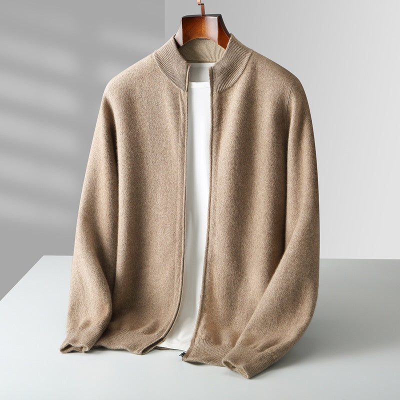LOUIS & MARGOT | CARDIGAN ZIPPÉ EN MAILLE POUR HOMME