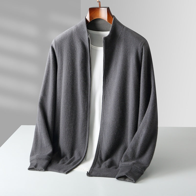LOUIS & MARGOT | CARDIGAN ZIPPÉ EN MAILLE POUR HOMME