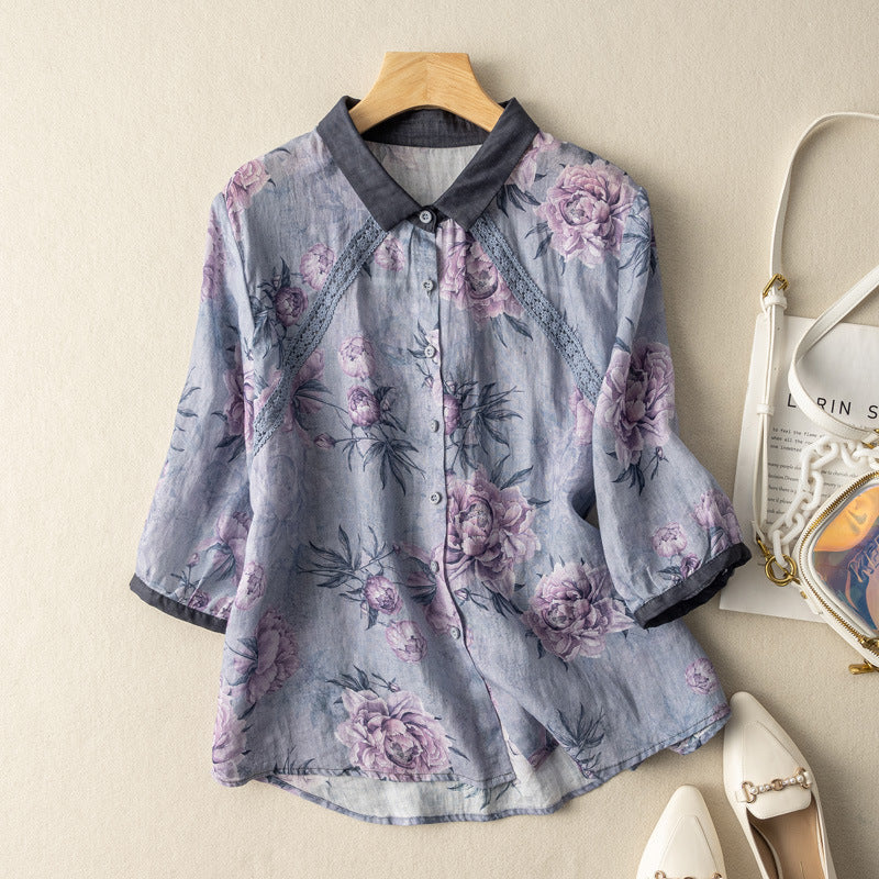 MAEVEN™ | Connie Linen Shirt