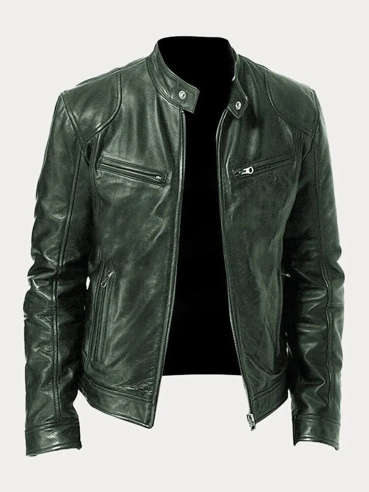 Louis Margot™ | Veste en Cuir Moto