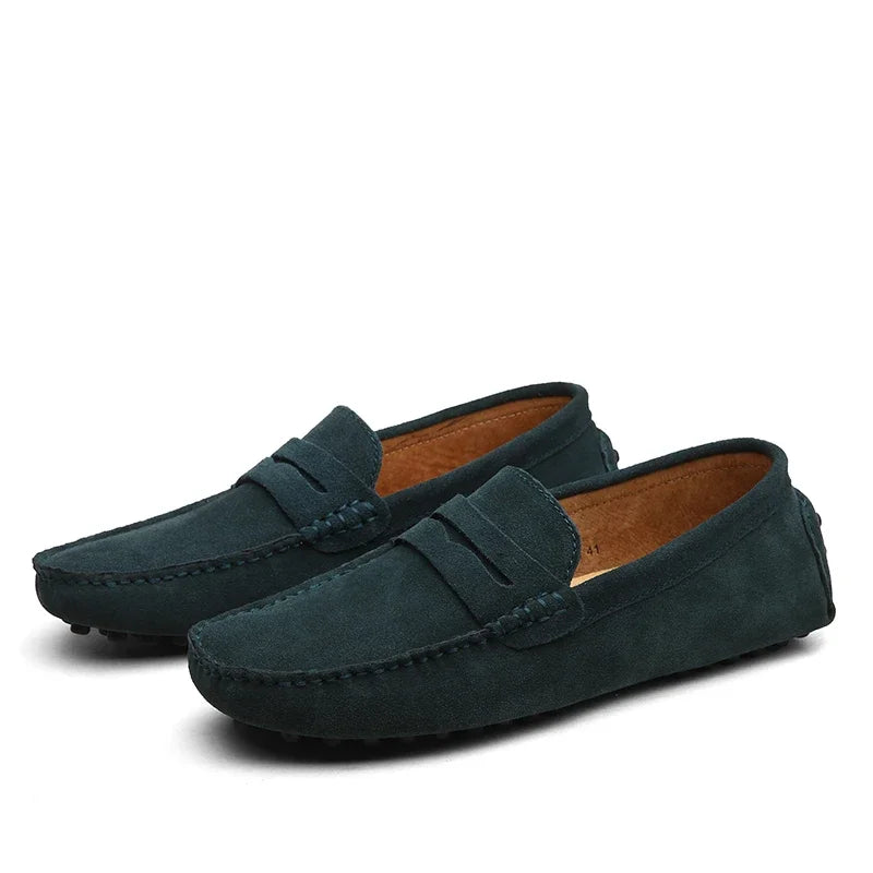 Loafers en suède décontractés