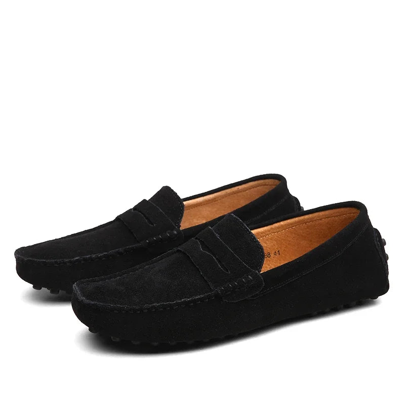 Loafers en suède décontractés