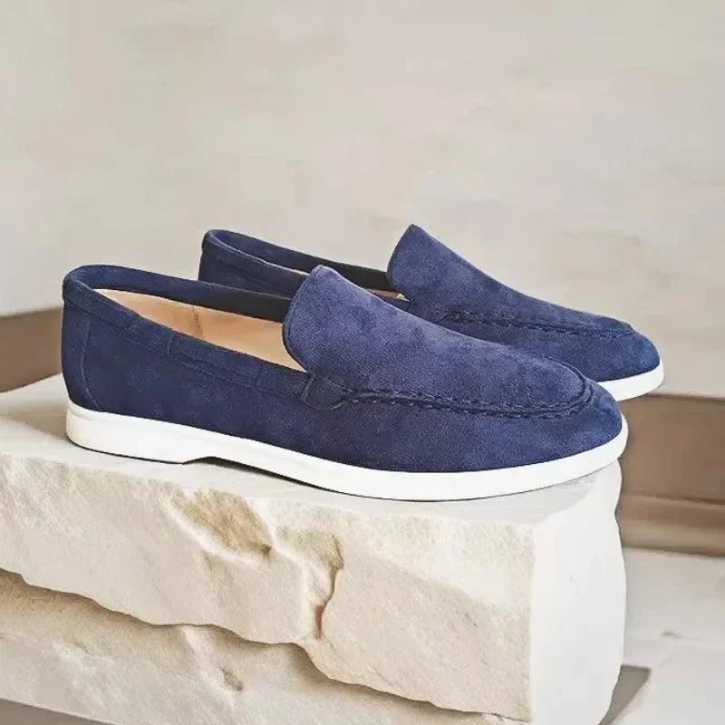 Loafers en suède premium