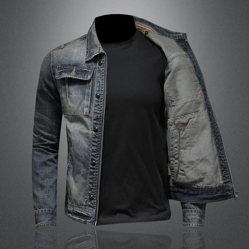 LOUIS & MARGOT | VESTE EN JEAN ÉLÉGANTE POUR HOMME