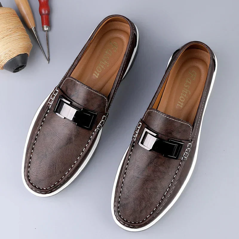 Loafers en cuir de luxe