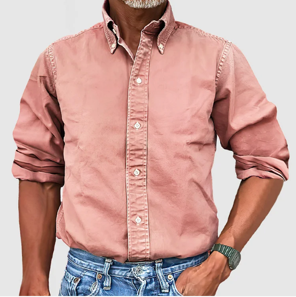 LOUIS & MARGOT | CHEMISE À MANCHES LONGUES ANTI-PLIS POUR HOMME