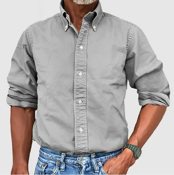 LOUIS & MARGOT | CHEMISE À MANCHES LONGUES ANTI-PLIS POUR HOMME