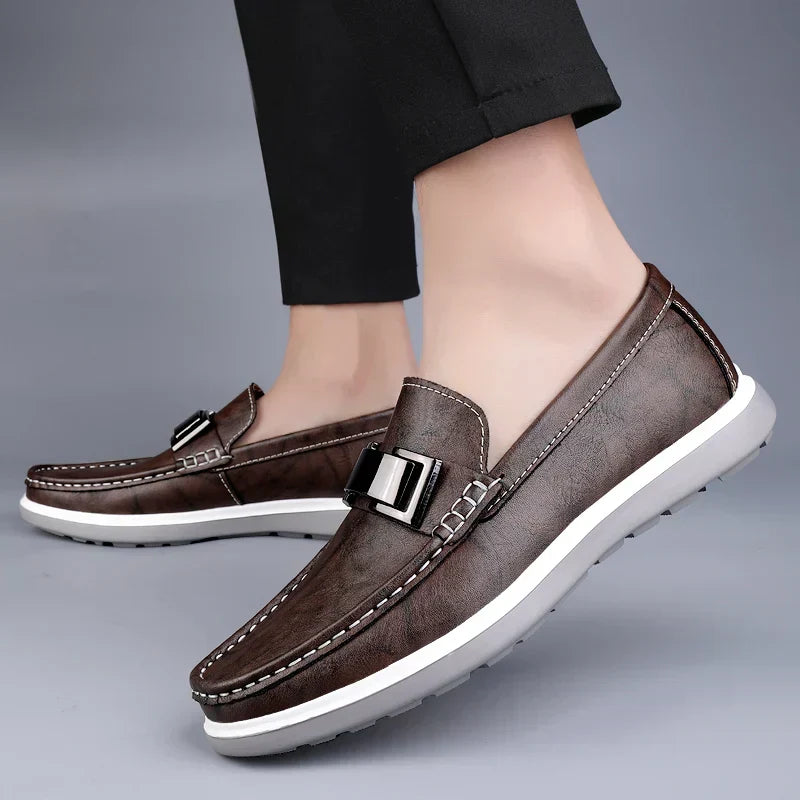 Loafers en cuir de luxe