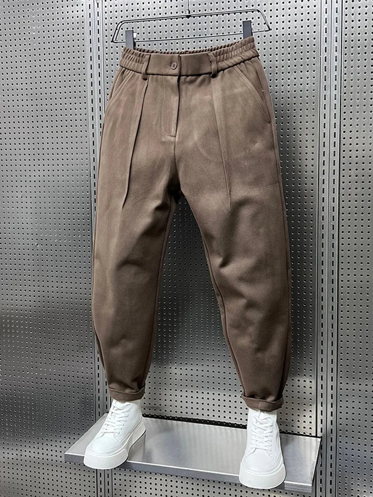 LOUIS & MARGOT | PANTALONS TAPERED TEXTURÉS