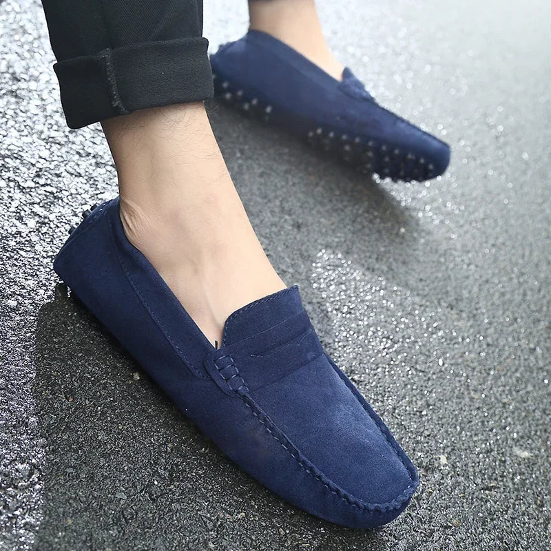 Loafers en suède décontractés