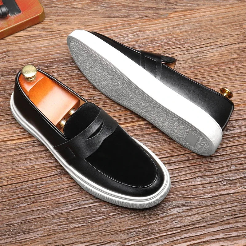 Mocassins en cuir de Naples