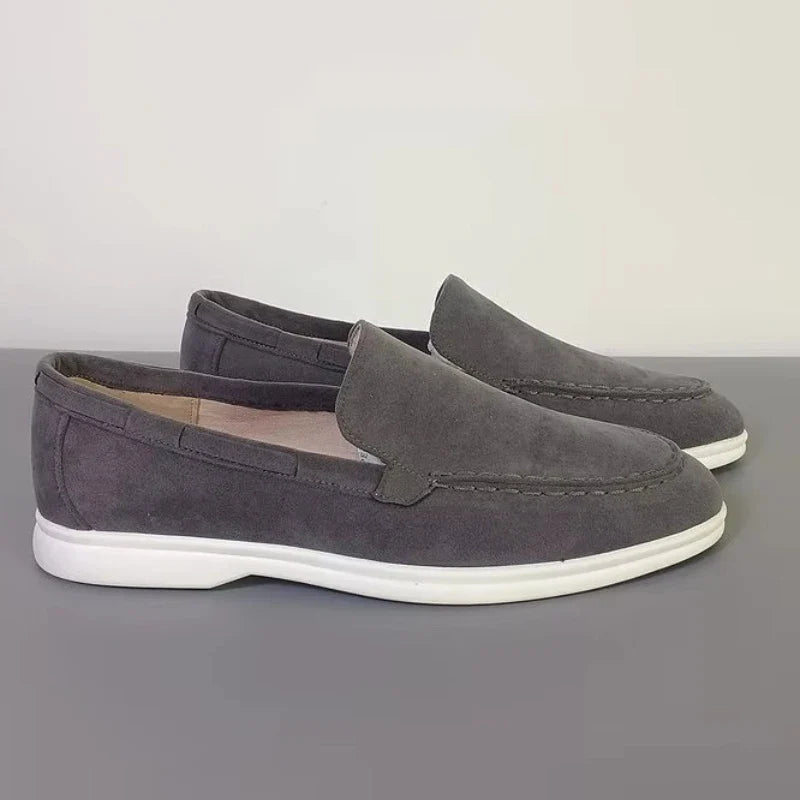 Loafers en suède premium