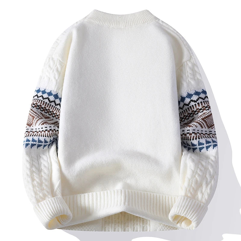 LOUIS & MARGOT | PULL EN MAILLE NORDIQUE POUR HOMME