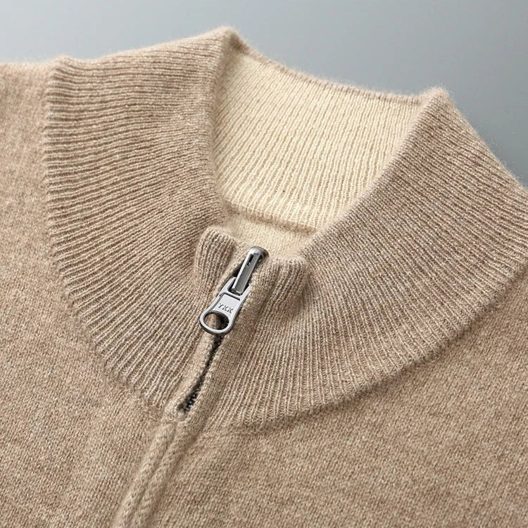 LOUIS & MARGOT | CARDIGAN ZIPPÉ EN MAILLE POUR HOMME