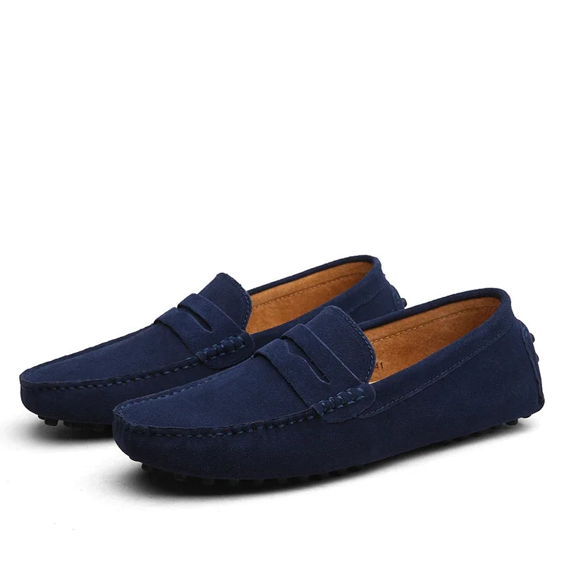 Loafers en suède décontractés