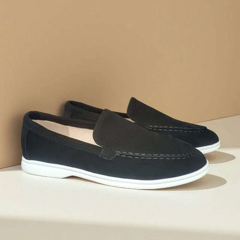 Loafers en suède premium