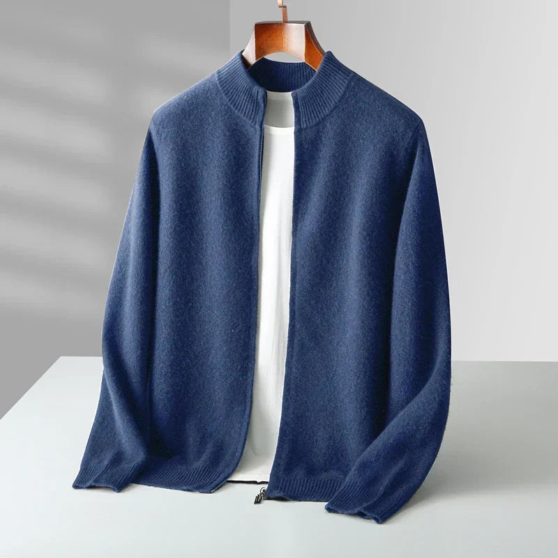 LOUIS & MARGOT | GILET DE LUXE EN LAINE DE CACHEMIRE PREMIUM