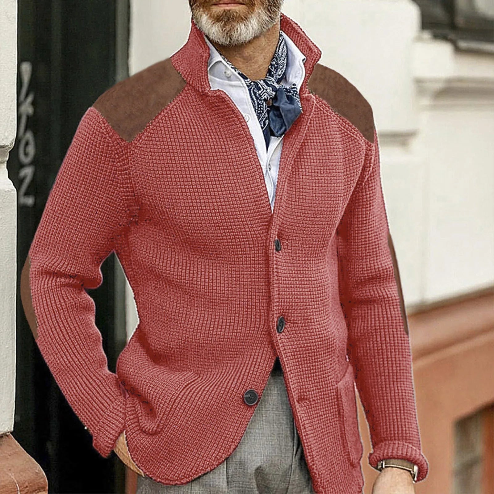 Veste En Maille Pour Homme